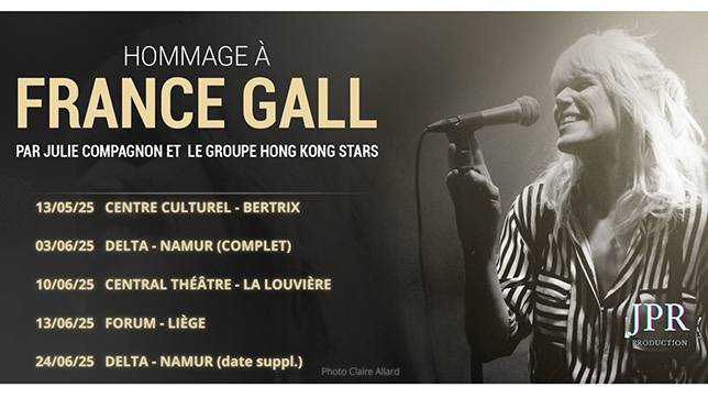 Hommage  France Gall au  Forum de Lige le 13 jin 2025