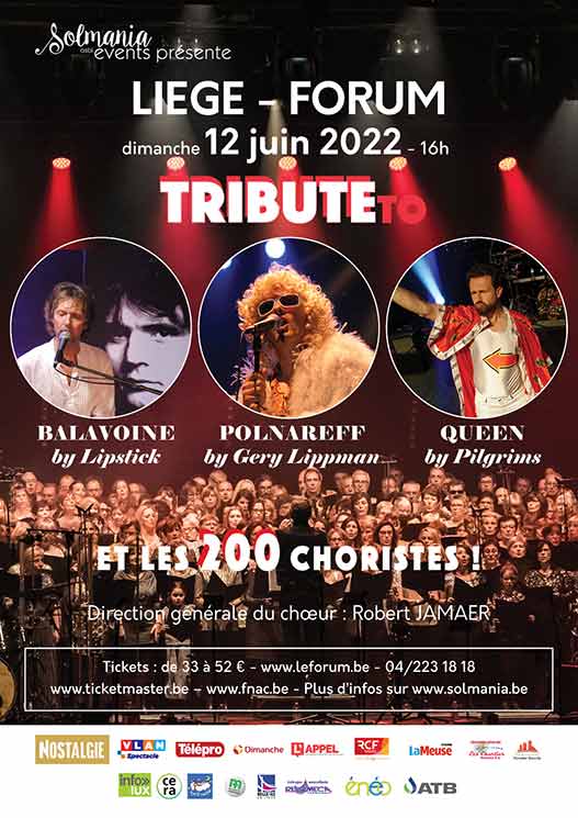 Tribute Polnareff Balavoine Queen -Liège Forum - dim.12-06-2022